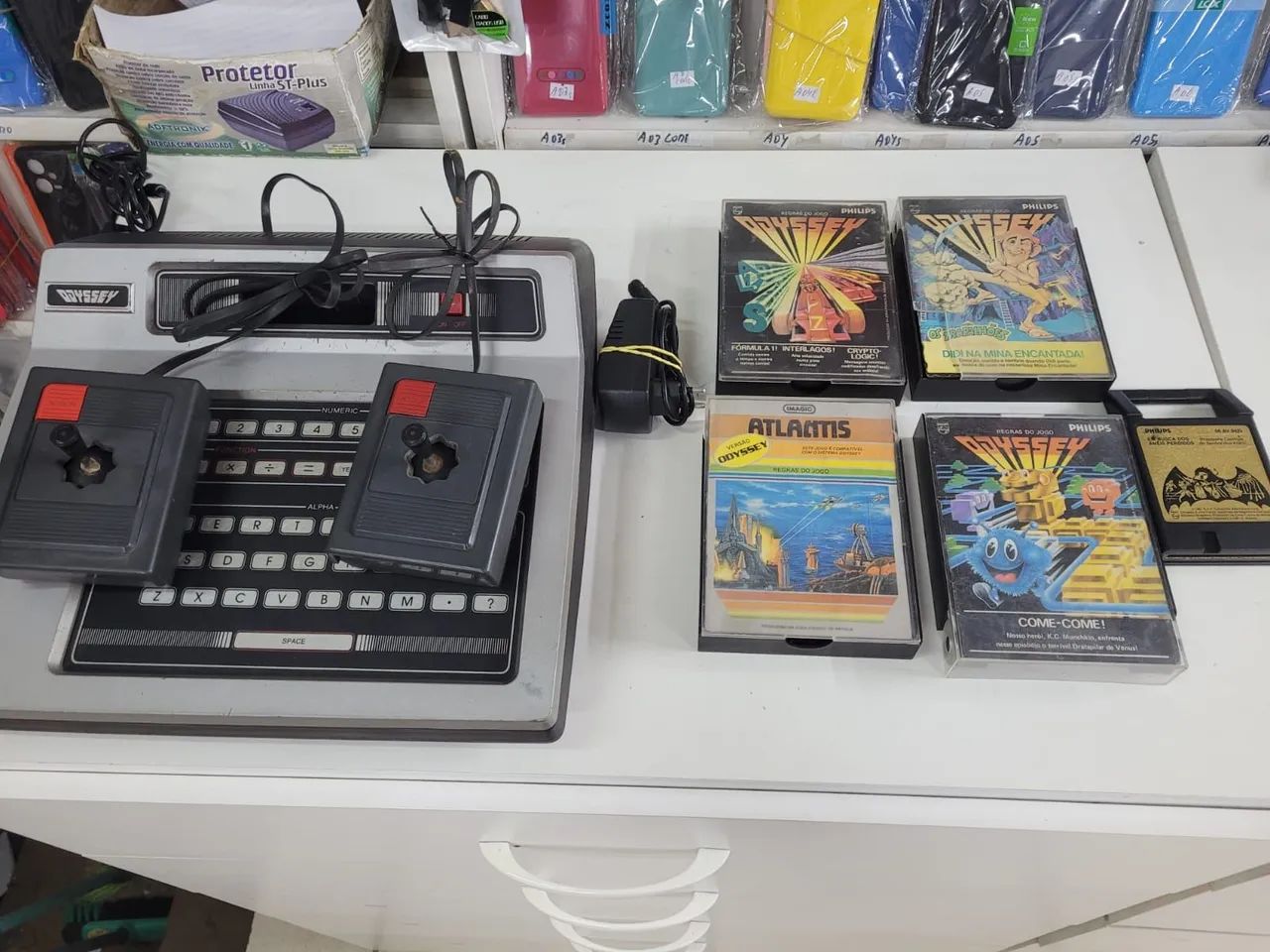 Videogame Odyssey com jogos