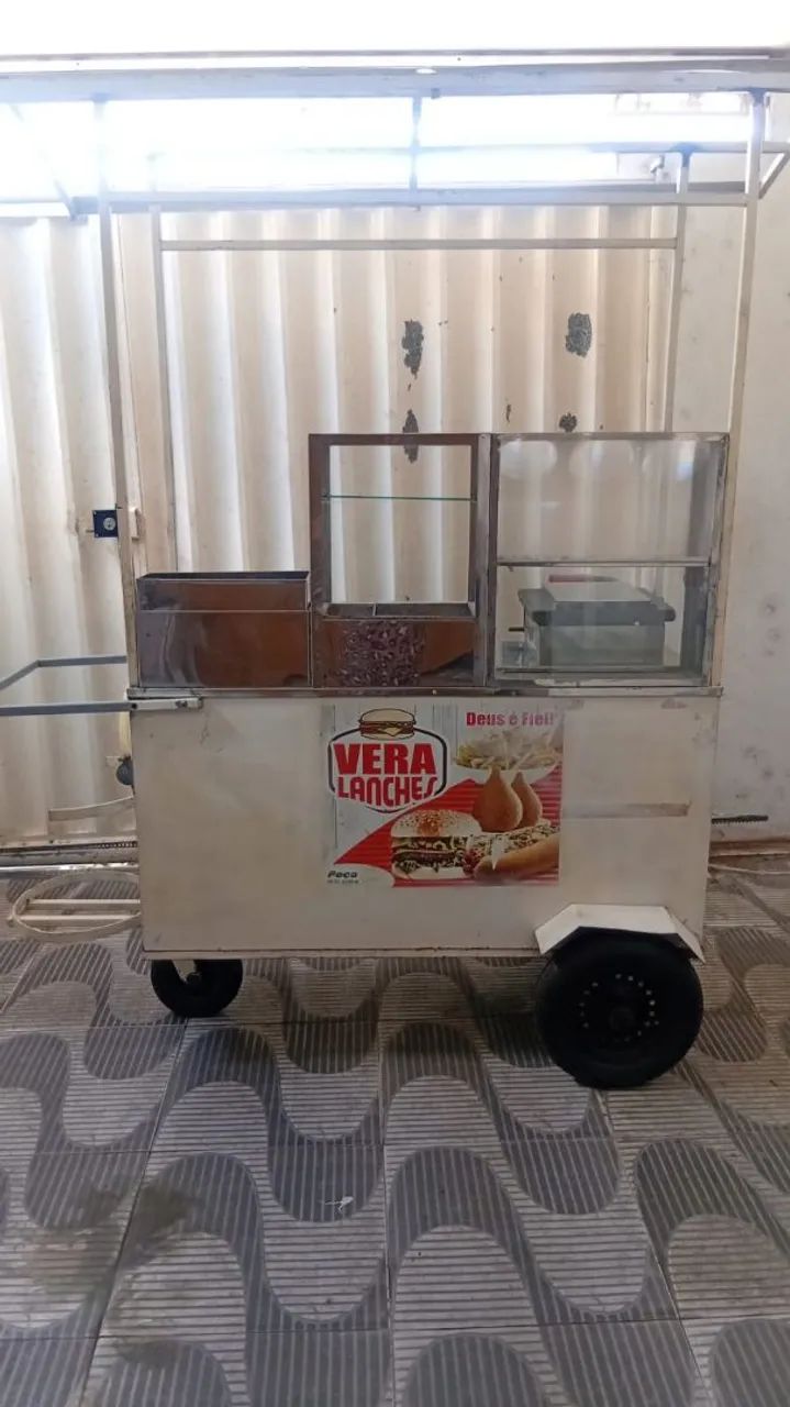 Carrinho para lanches 