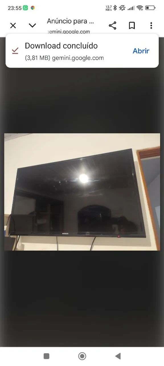 TV Samsung 32" LED - Funcionando Perfeitamente