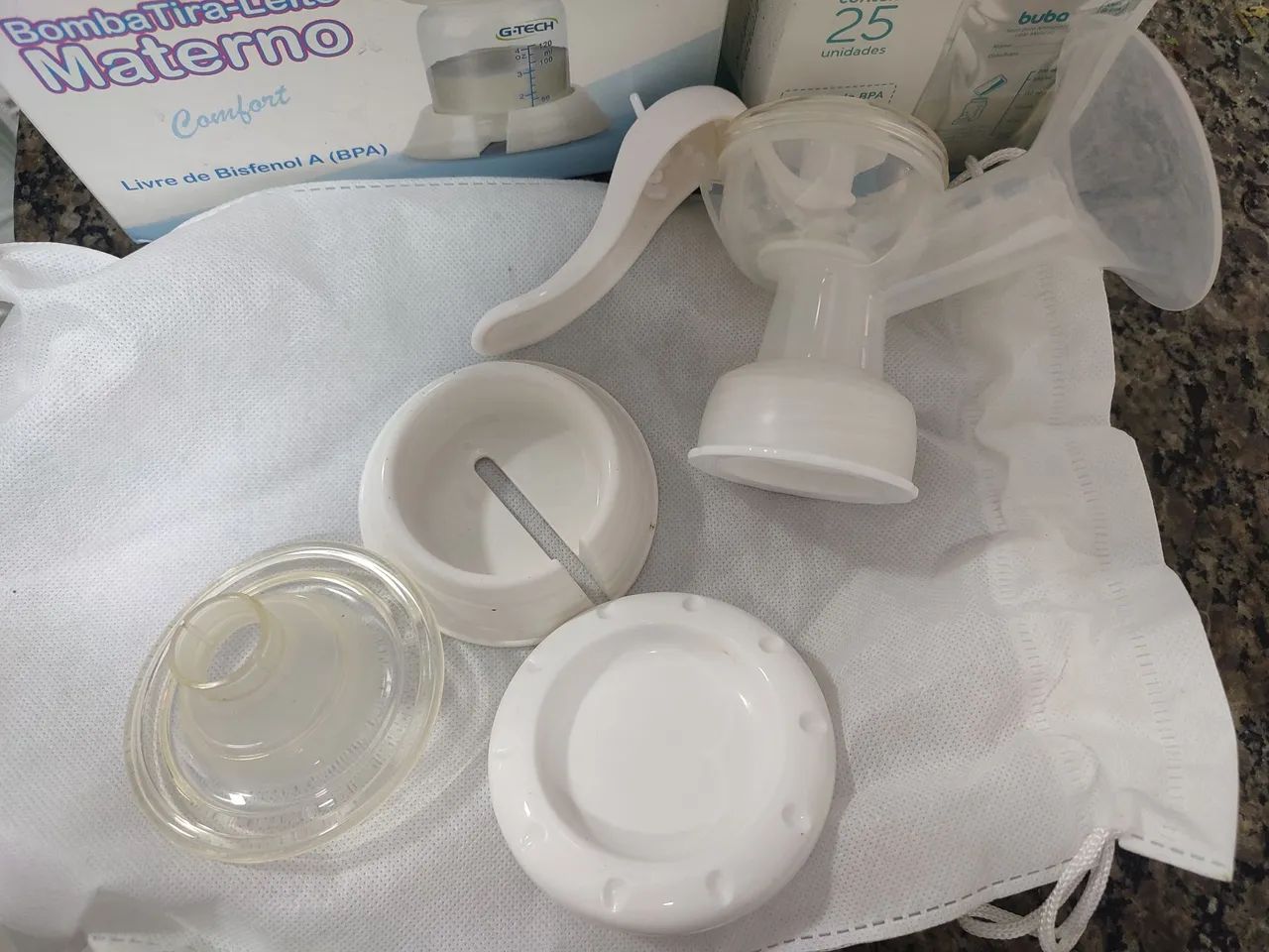 Bomba tira leite GTech com saco de armazenar - Foto 3