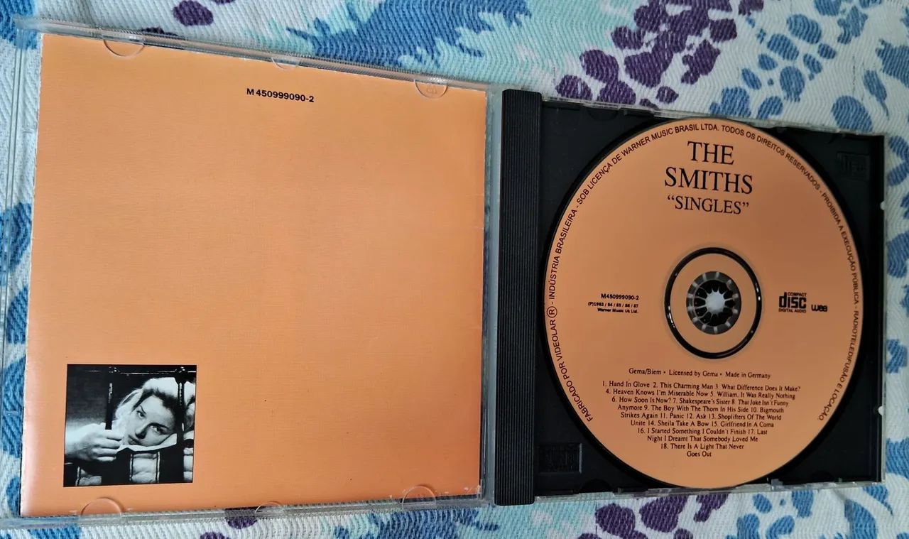 Cd banda The Smiths Singles Rock surf  - Foto 3