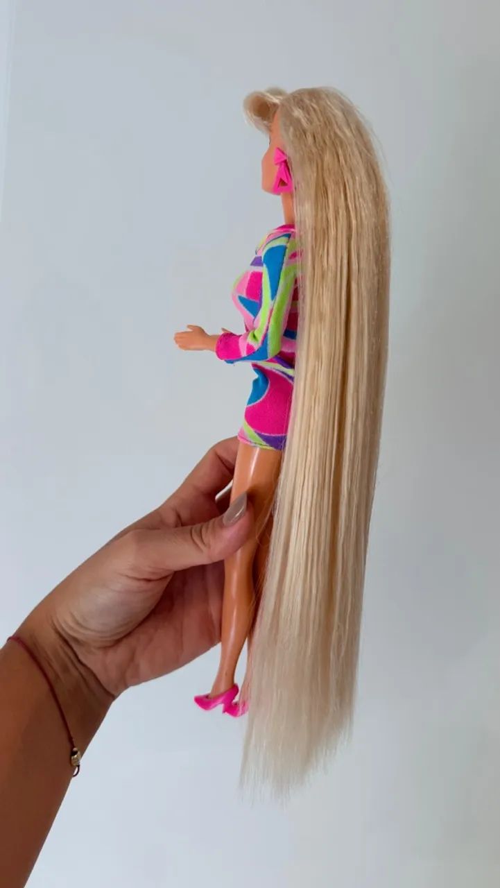 Barbie Totally Hair. Anos 90. - Foto 5