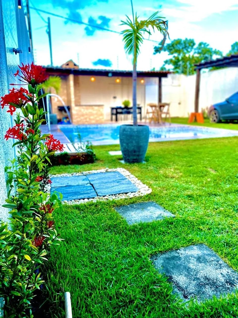 Casa de praia mobiliada disponível para aluguel 