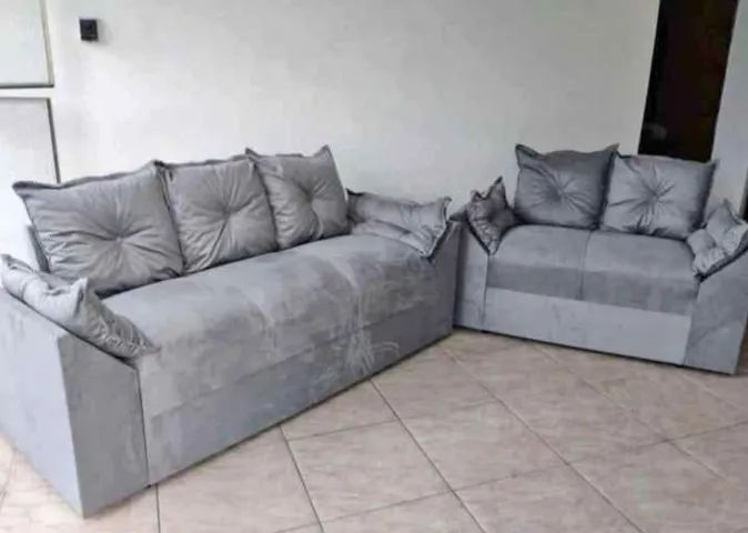 Sofá 2 e 3 Lugares (Entrega Rápida Produto Novo)