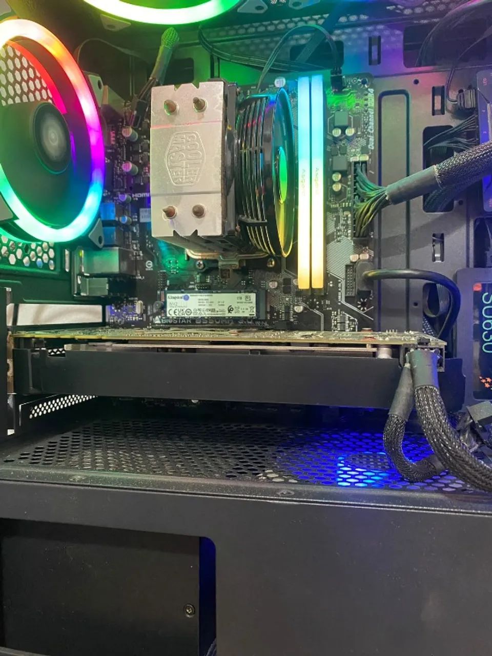 Pc Gamer - Gtx 1070 Ti 8gb + Ryzen 5 2600x + 16gb Ram 240 Gb 16 Gb Gtx 1070 Ti (Usado) - Foto 3
