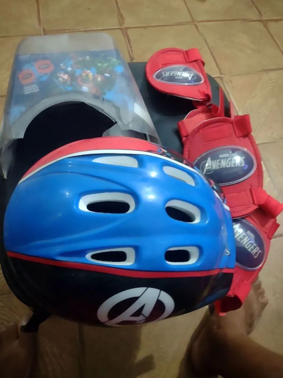 Kit proteção infantil Avengers Multikids  - Foto 3