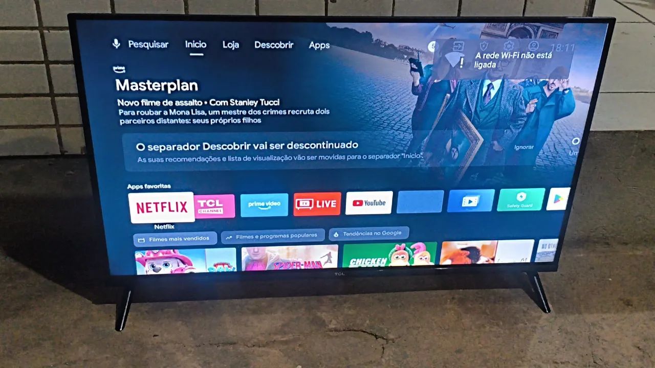 Tv Smart TCL 32 Polegadas Android Completa Top de Verdade  - Foto 5
