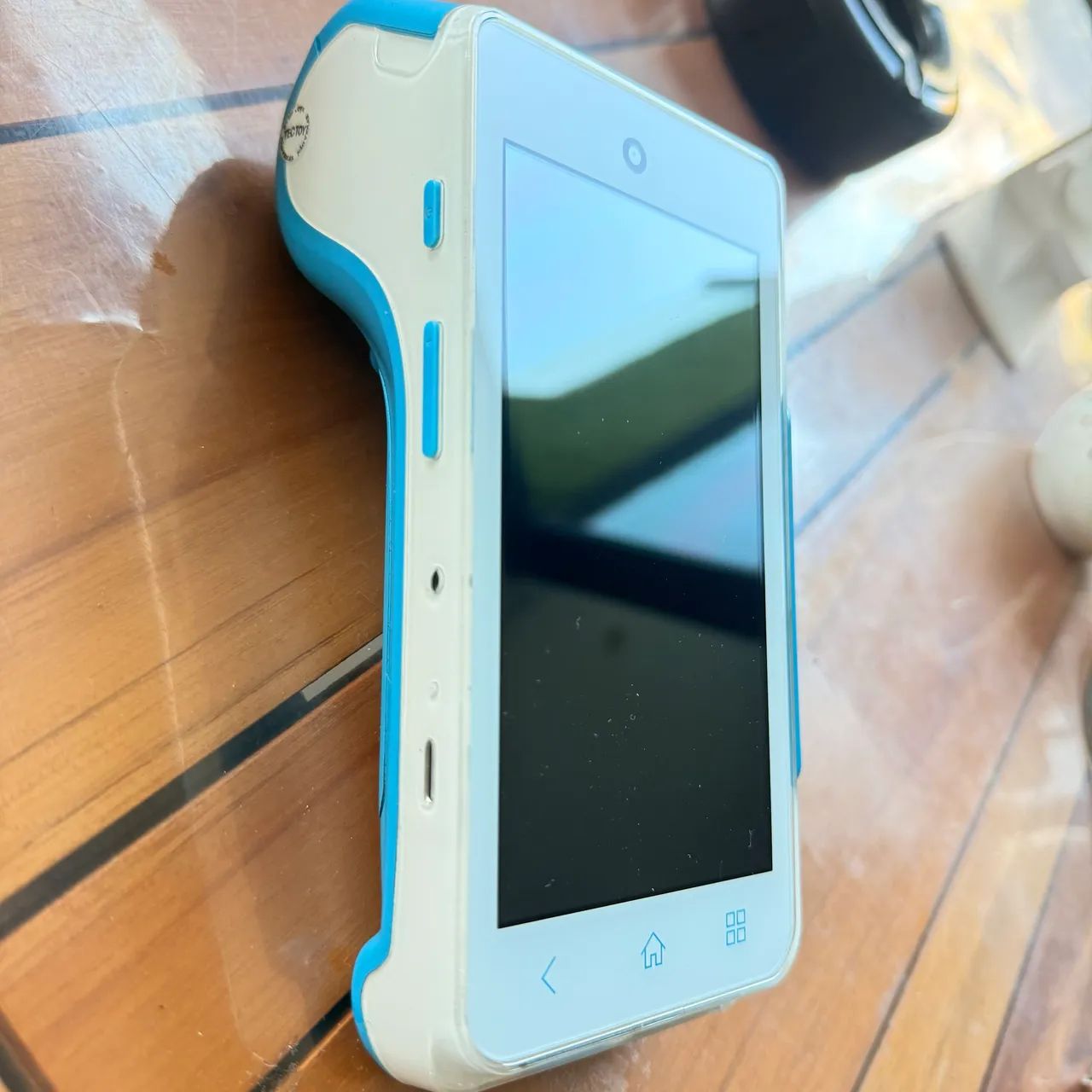 Maquininha de cartão Mercado Pago Point Smart - Foto 3
