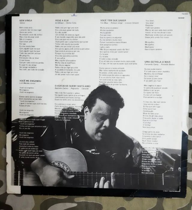 LP Vinil Tim Maia Bem-Vinda 1985 Com Encarte VG+ - Foto 4