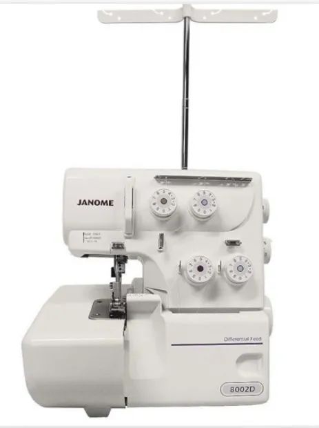 Máquina Overlock Janome 8002D 110V - Seminova, praticamente sem uso. 