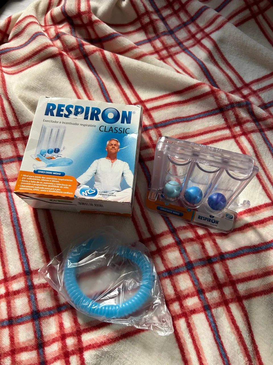 Respiron aparelho para exercícios respiratórios 