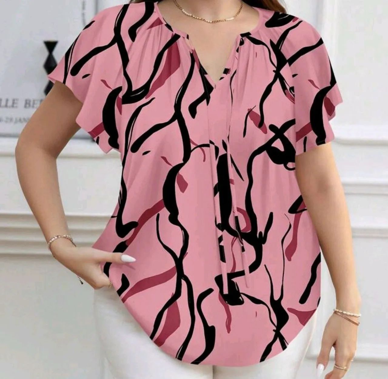Blusas plus size n° 52
