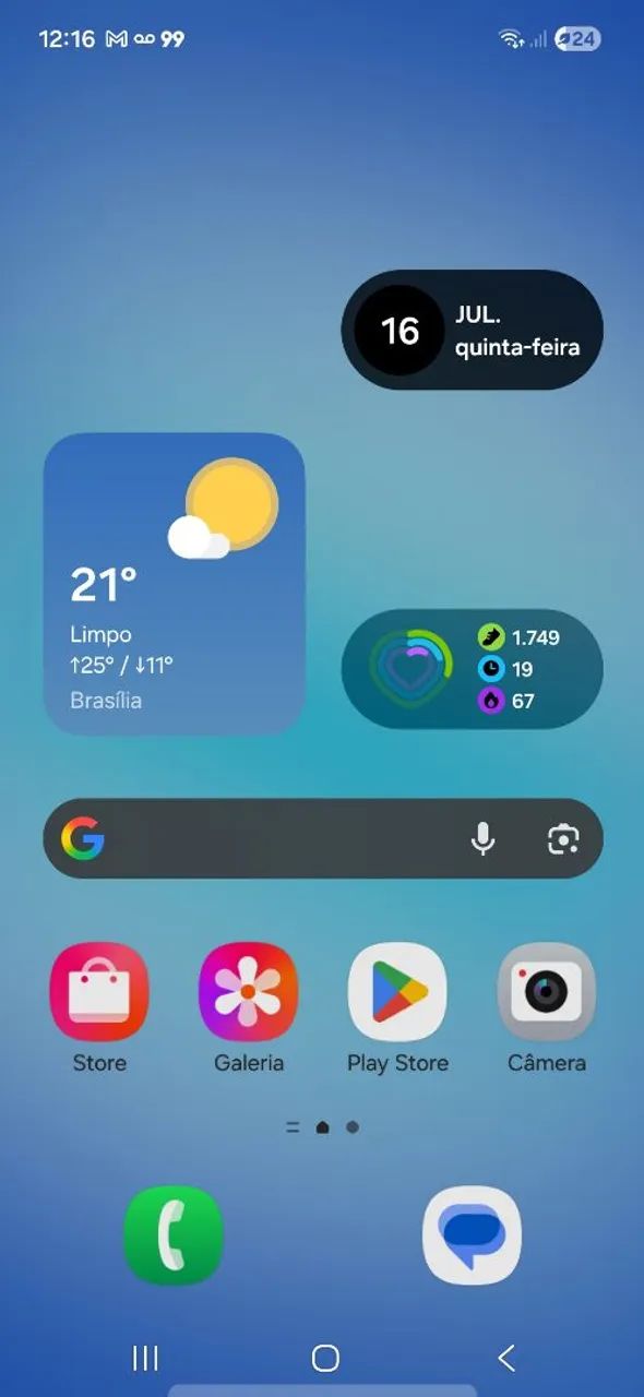 Celular Samsung A-17 zerado 