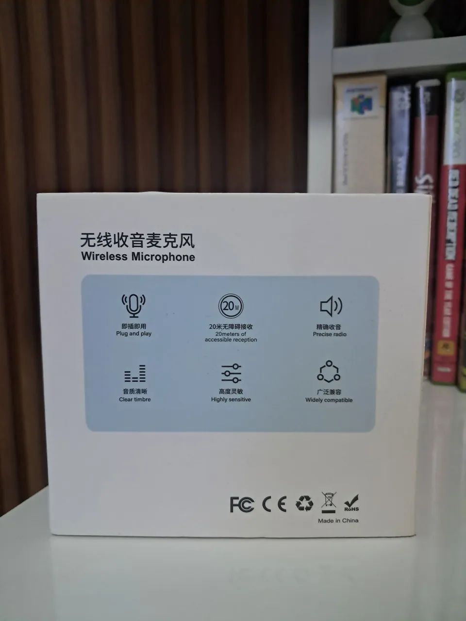 Microfone Wireless Novo - Frete Grátis - Foto 3