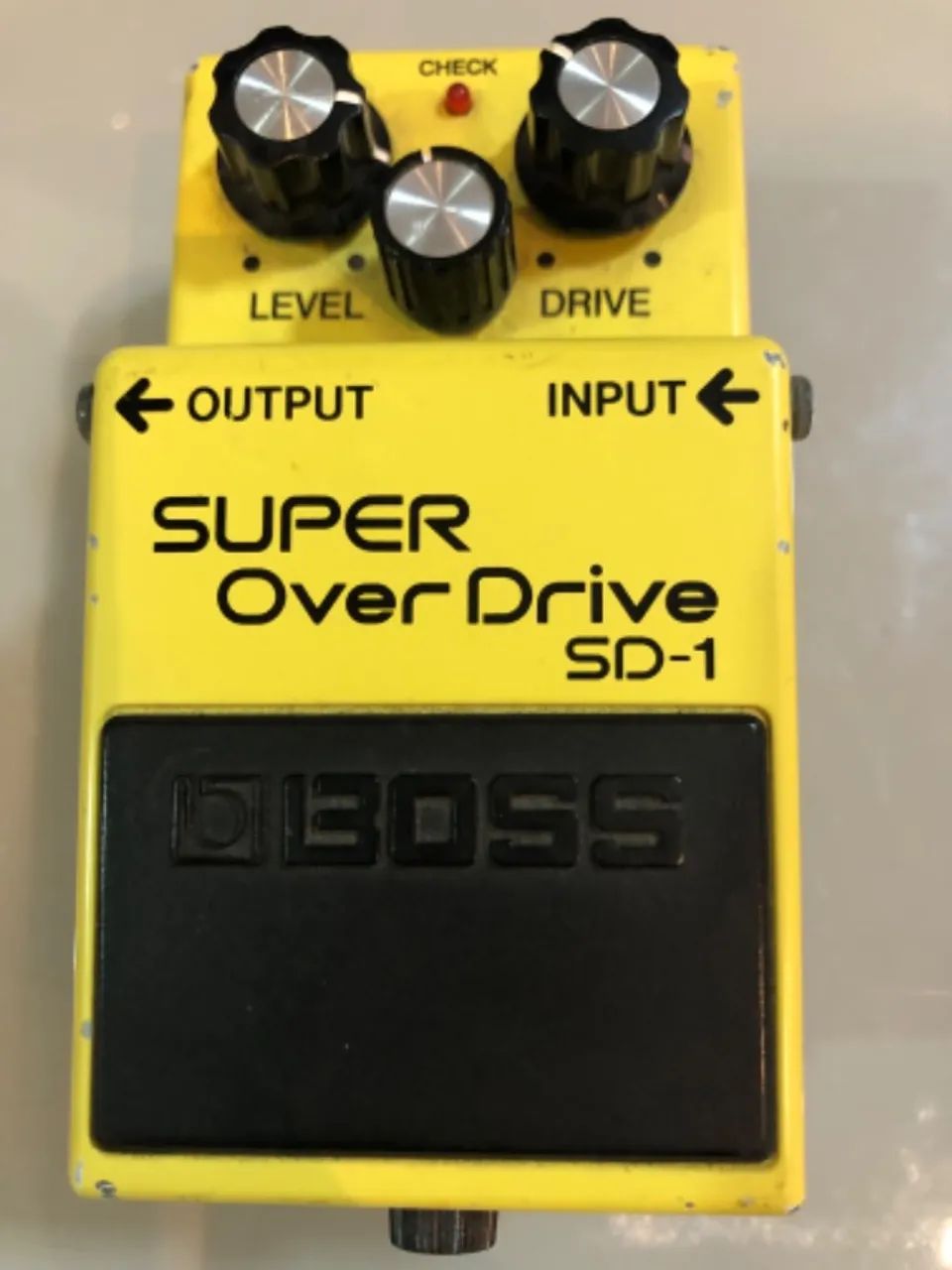 Pedal BOSS Super Over drive SD-1 - Instrumentos musicais - Serra