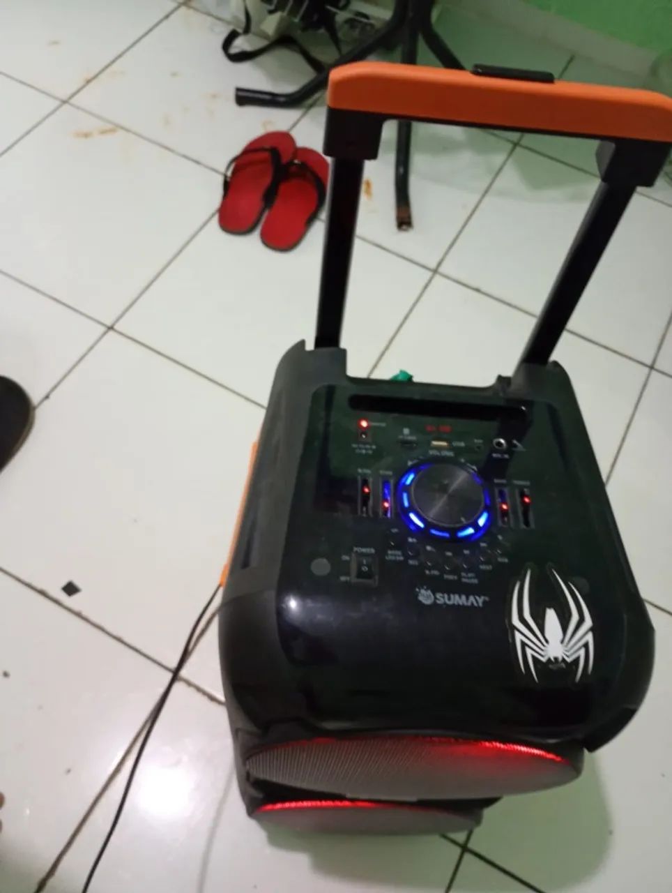 Vendo caixa de som grande bluetooth  - Foto 2