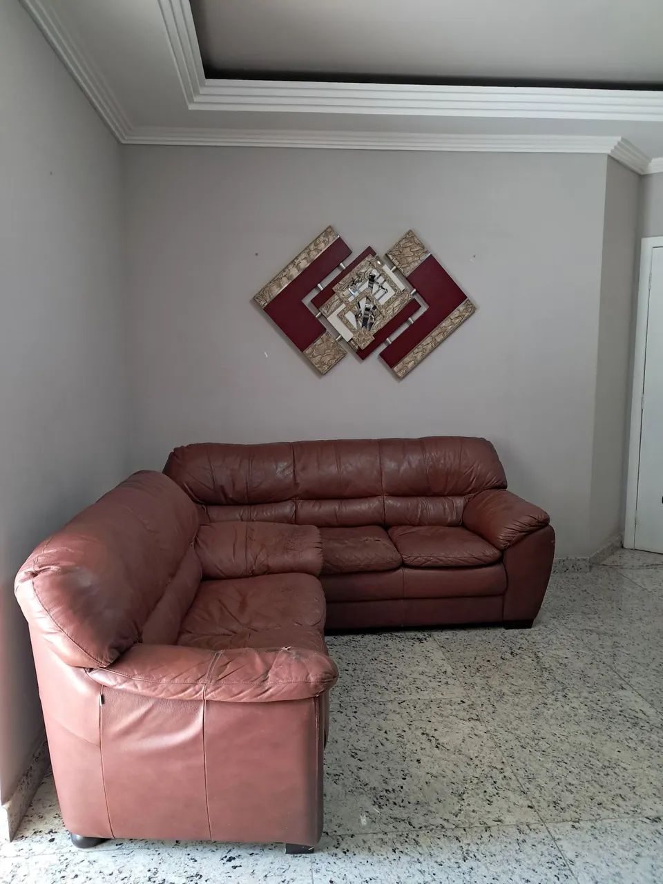 Sofa em couro para reforma