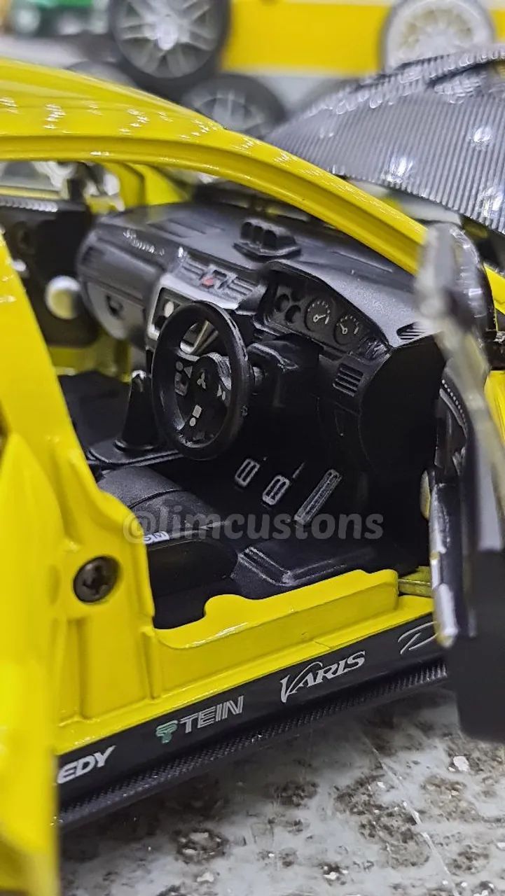 Miniatura Coleção 1:24 - Mitsubishi evo Drift  - Foto 2