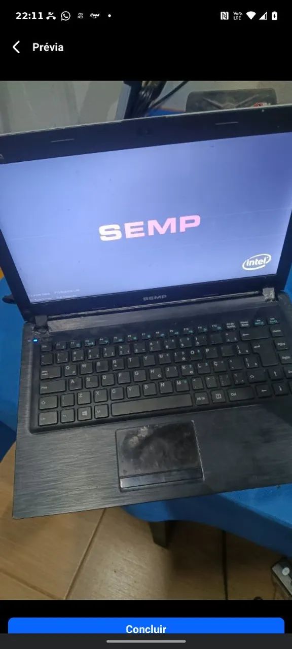 Notebook Semp 