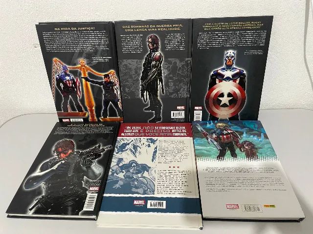 Capitão América: Marvel Deluxe e Marvels Essenciais - Foto 2