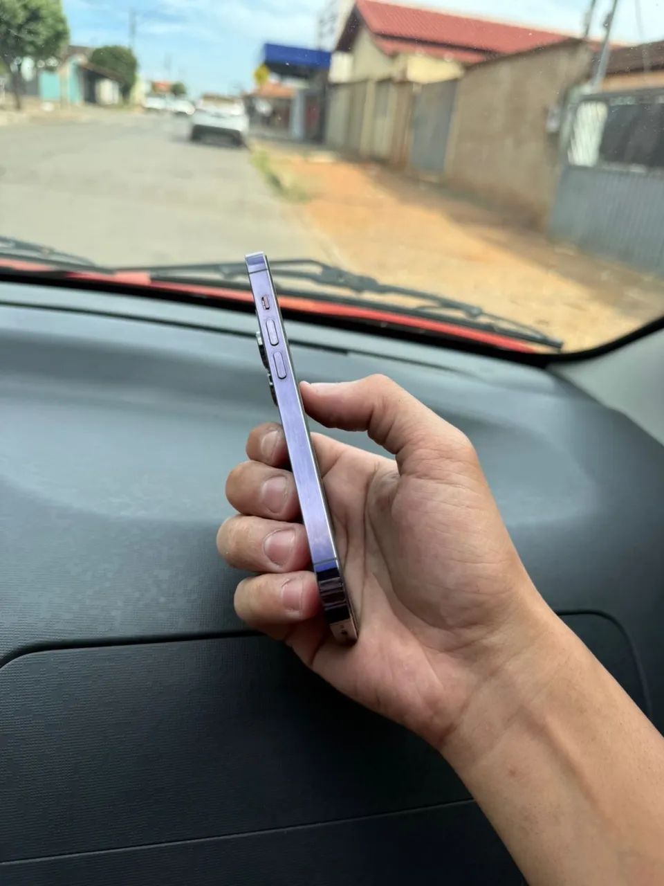 iPhone 14 Pro roxo - Foto 3
