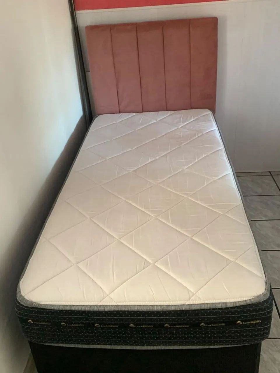 Cama box solteiro molas ensacadas  - Foto 3