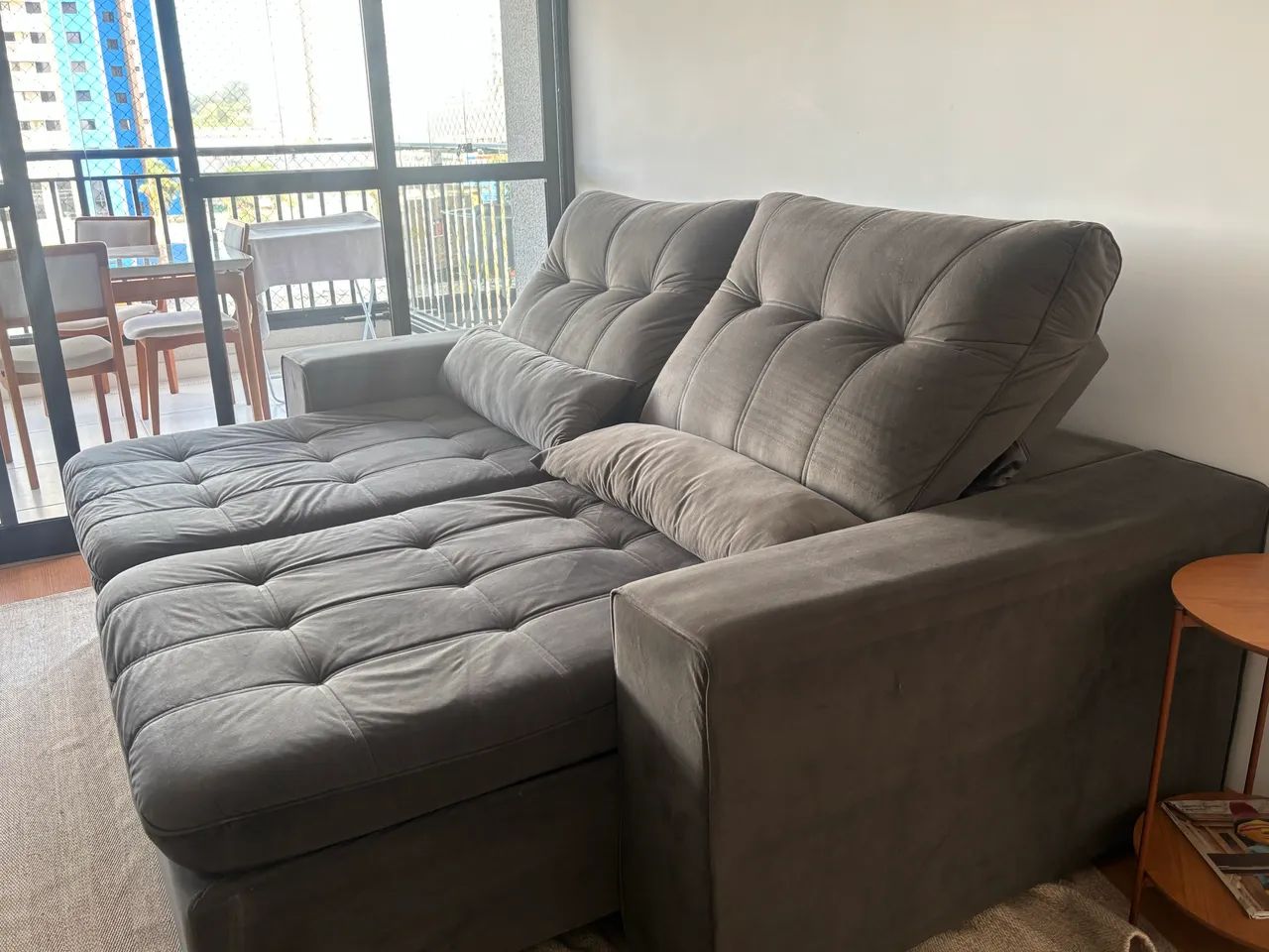 sofa retratil e reclinável   - Foto 4