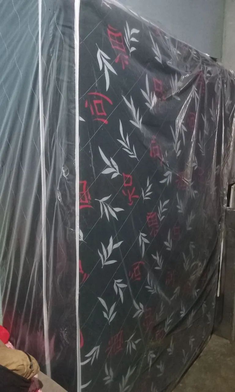 Cama  quin nova no plástico  - Foto 4