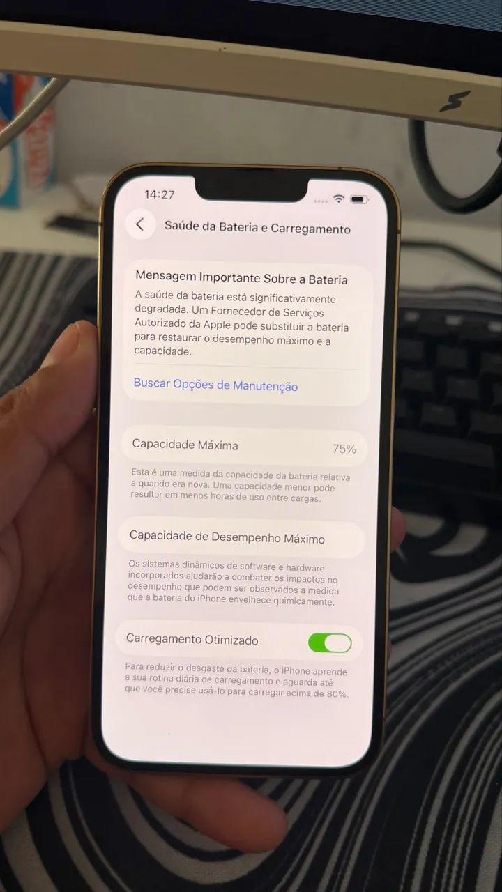 Iphone 13 Pro Max 256gb Gold - Foto 4