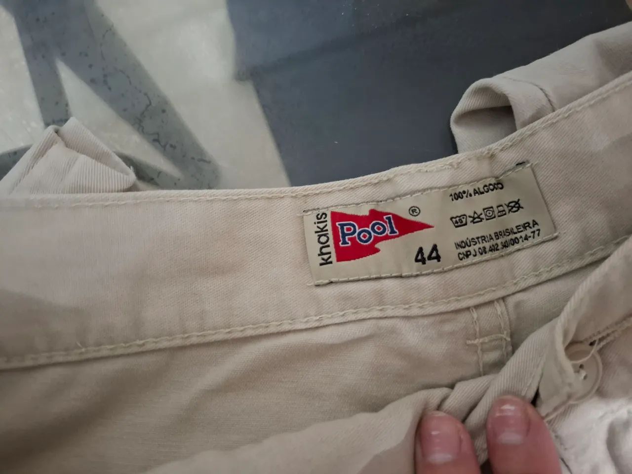 Calça Sarja Masculina Polo - USADO - Foto 4