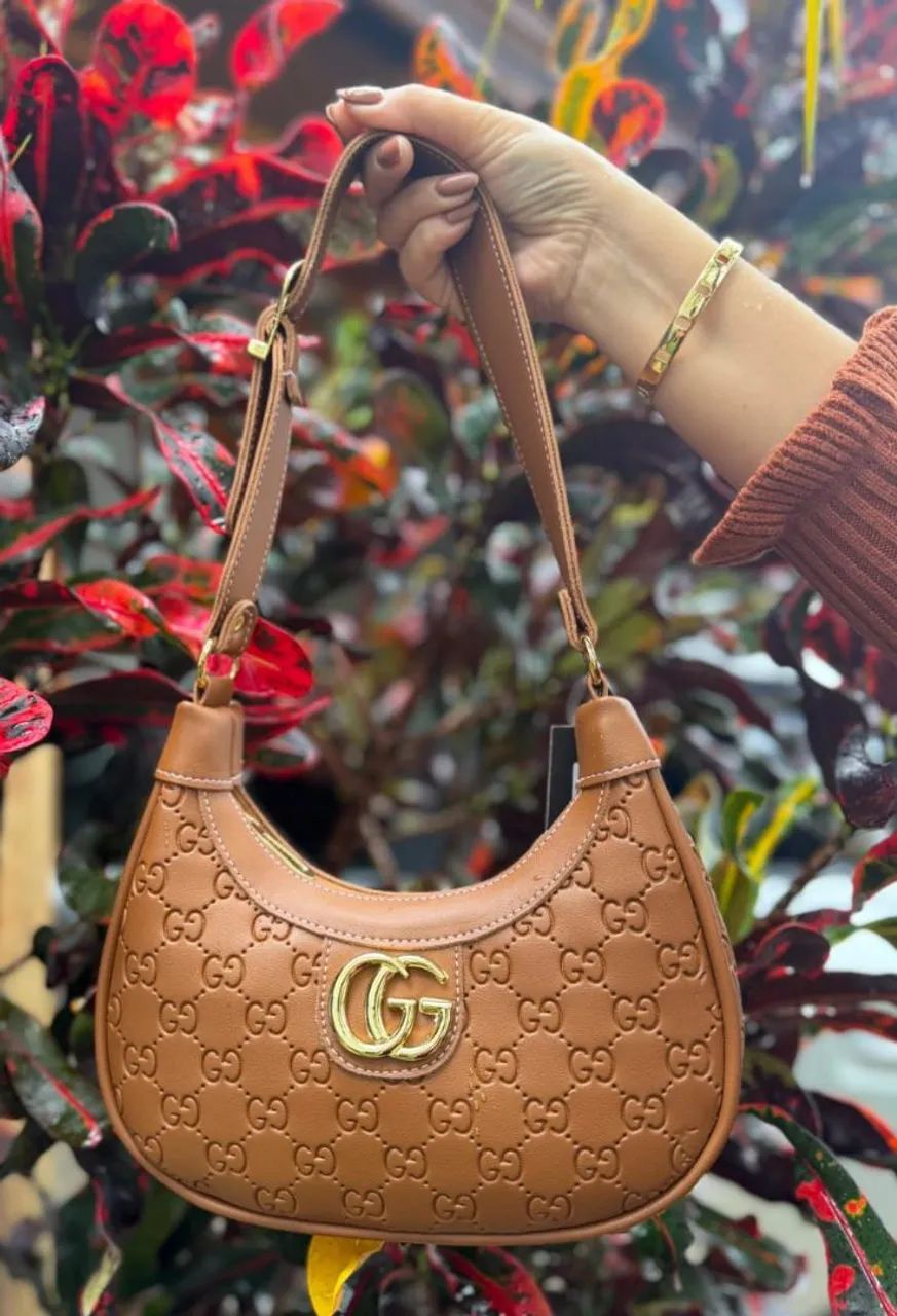Bolsa Estilo Gucci Aphrodite Meia-Lua Premium - Foto 4