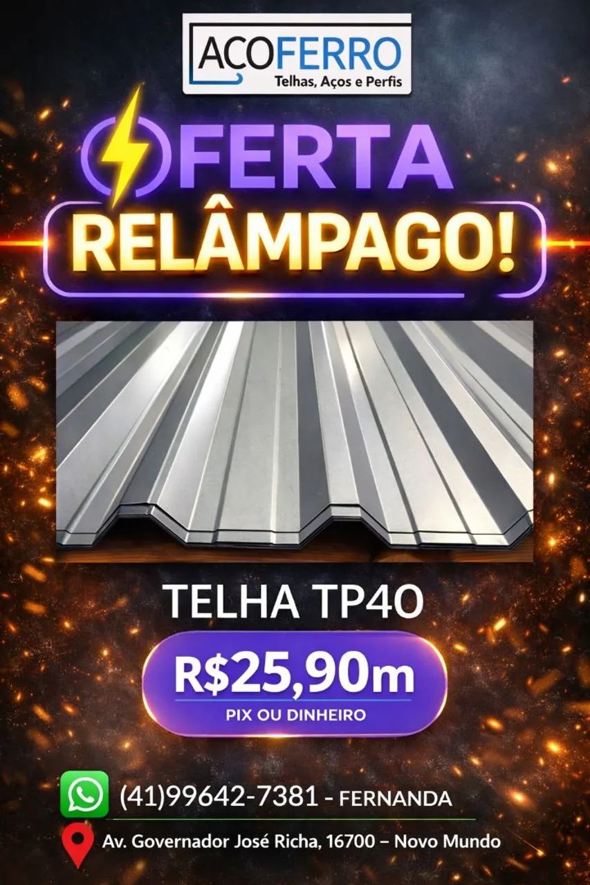 Telha Trapézio40 