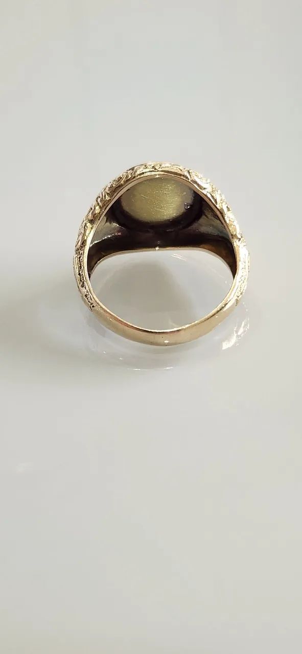 Anel Artesanal em Ouro 18k - Foto 3