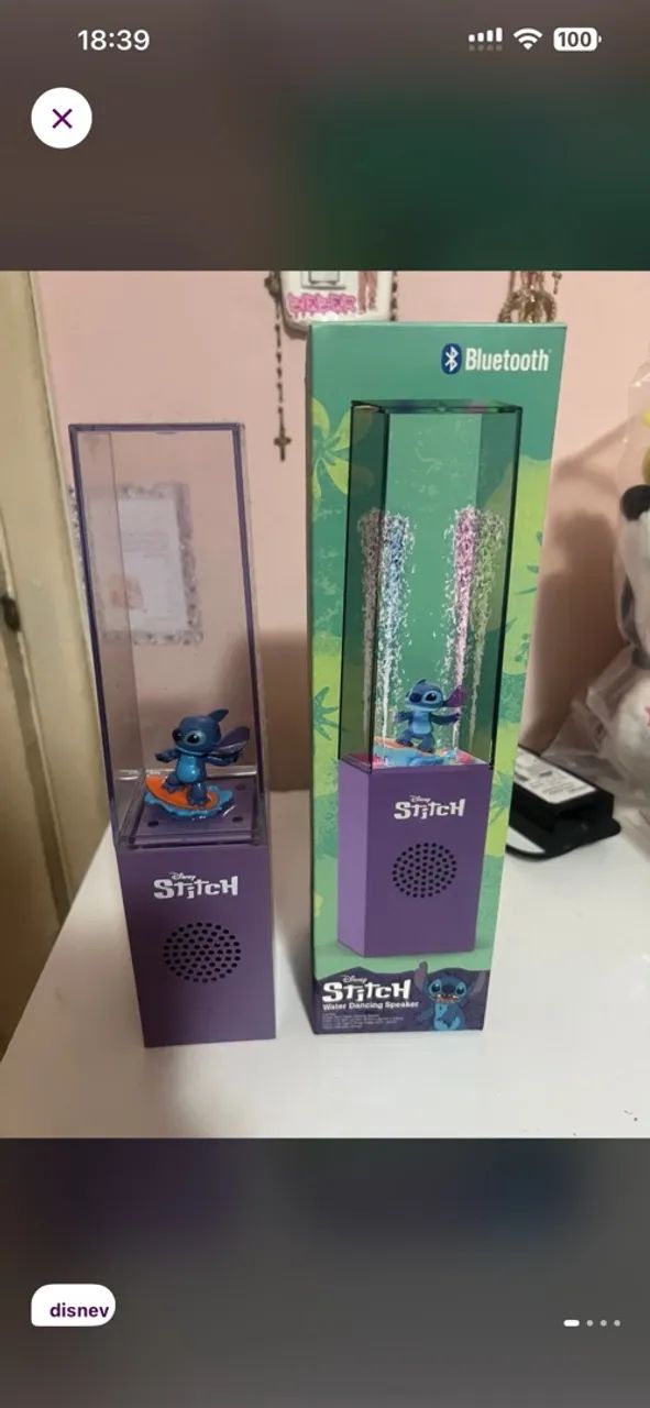 Caixa de som Stitch