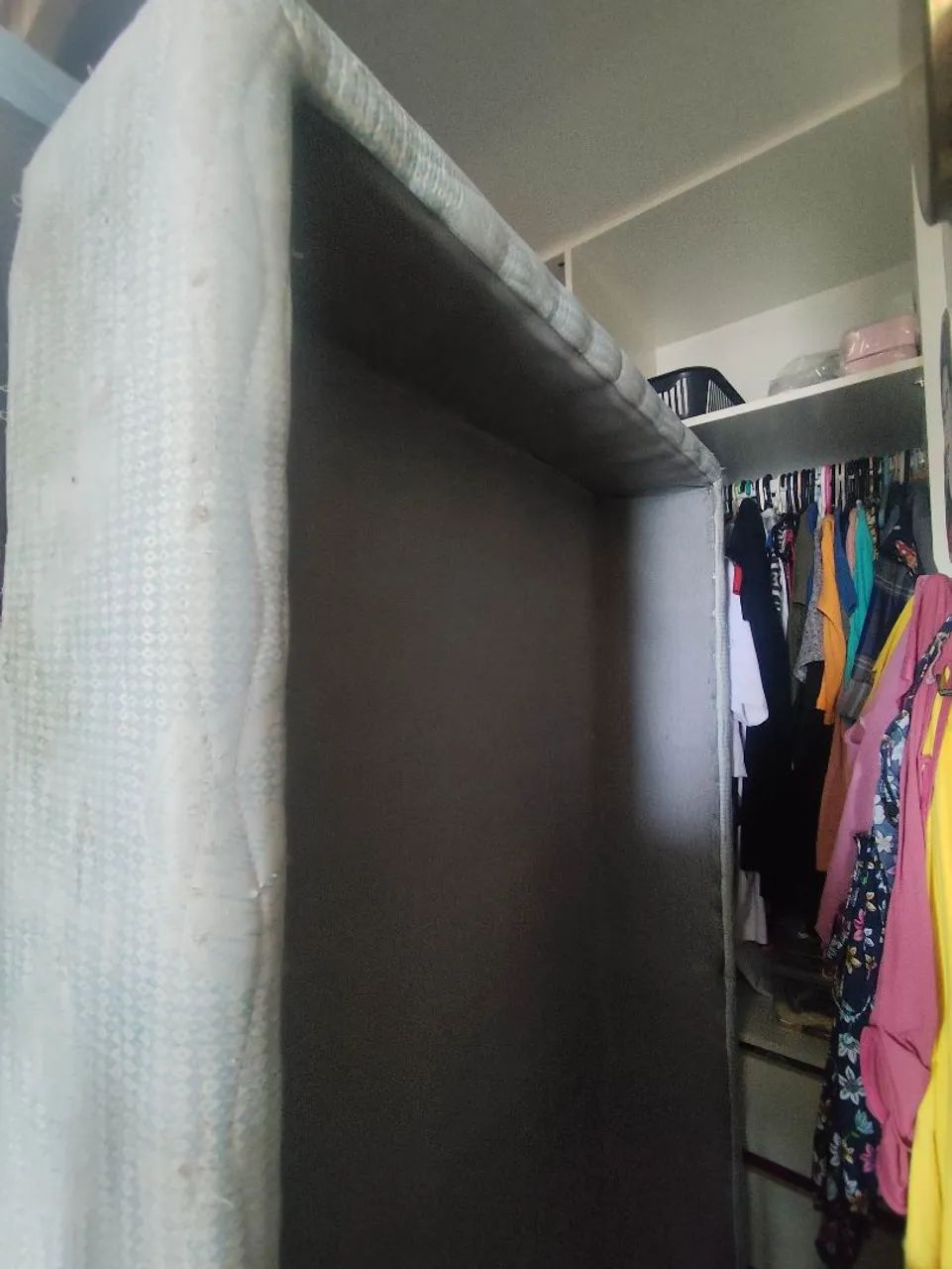 Cama box solteirão, com gavetão 