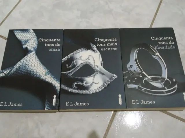 Livros Cinquenta Tons de Cinza