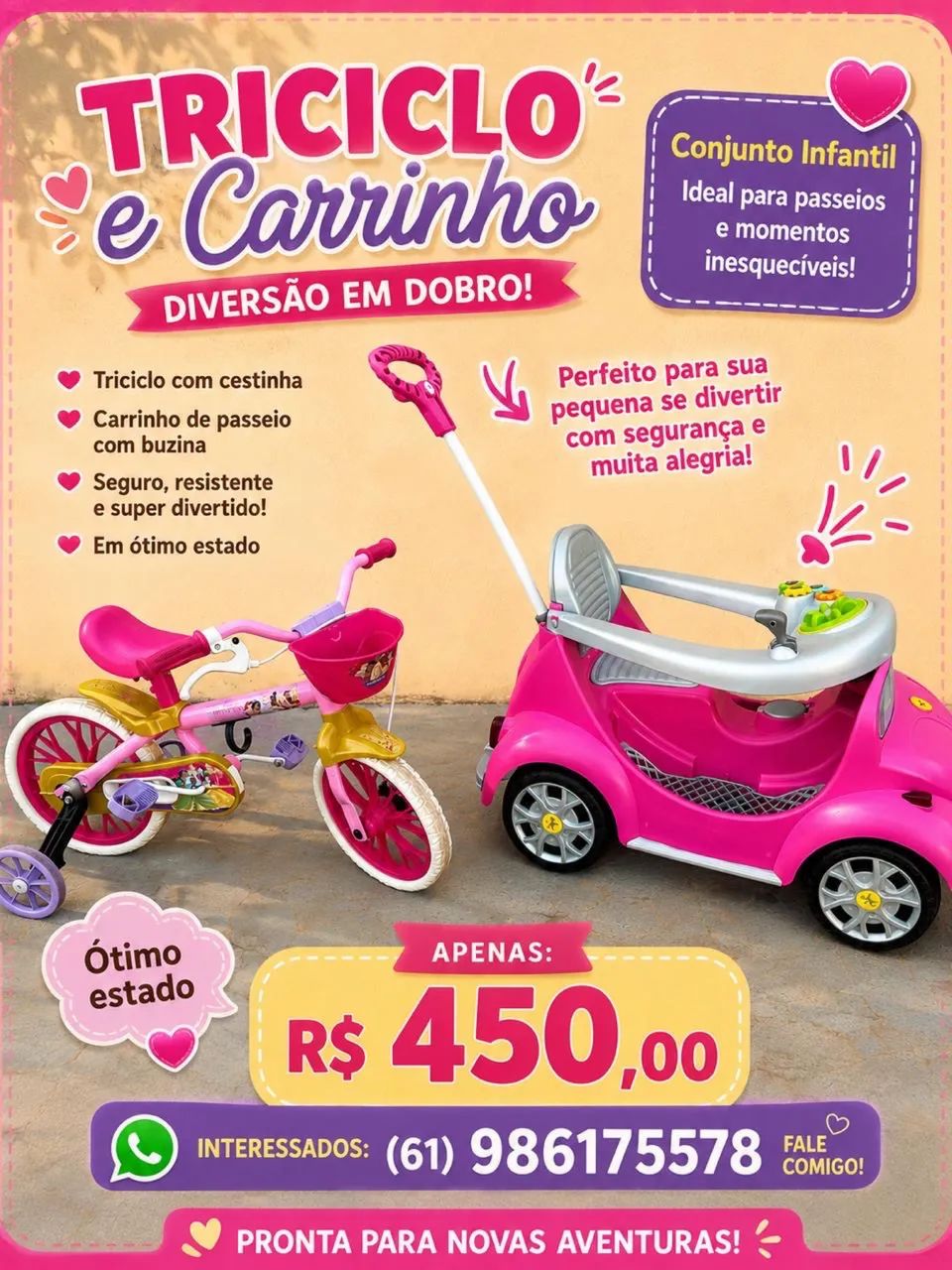 Bicicleta infantil 