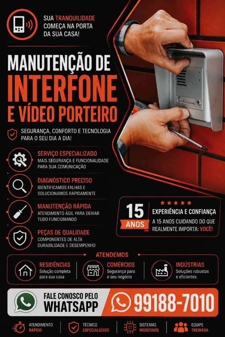 Manutenção de Interfone 