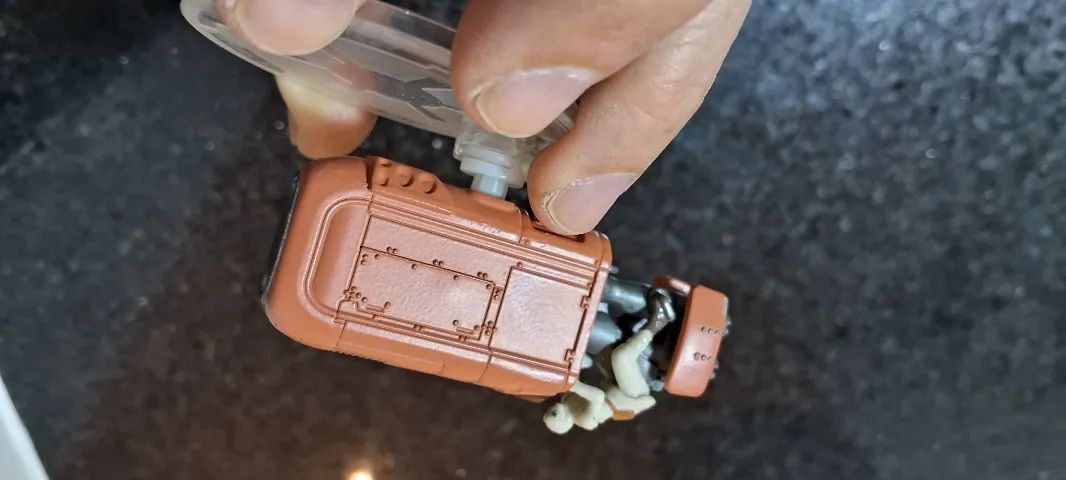 nave Rey's Speeder de Star Wars hotwheels  - Foto 3
