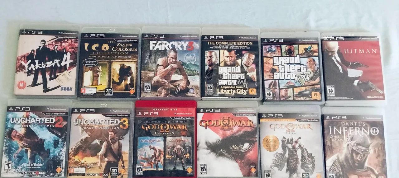 JOGOS DE PS3 ORIGINAIS - Jogos de Vídeo Game - Santo Antônio