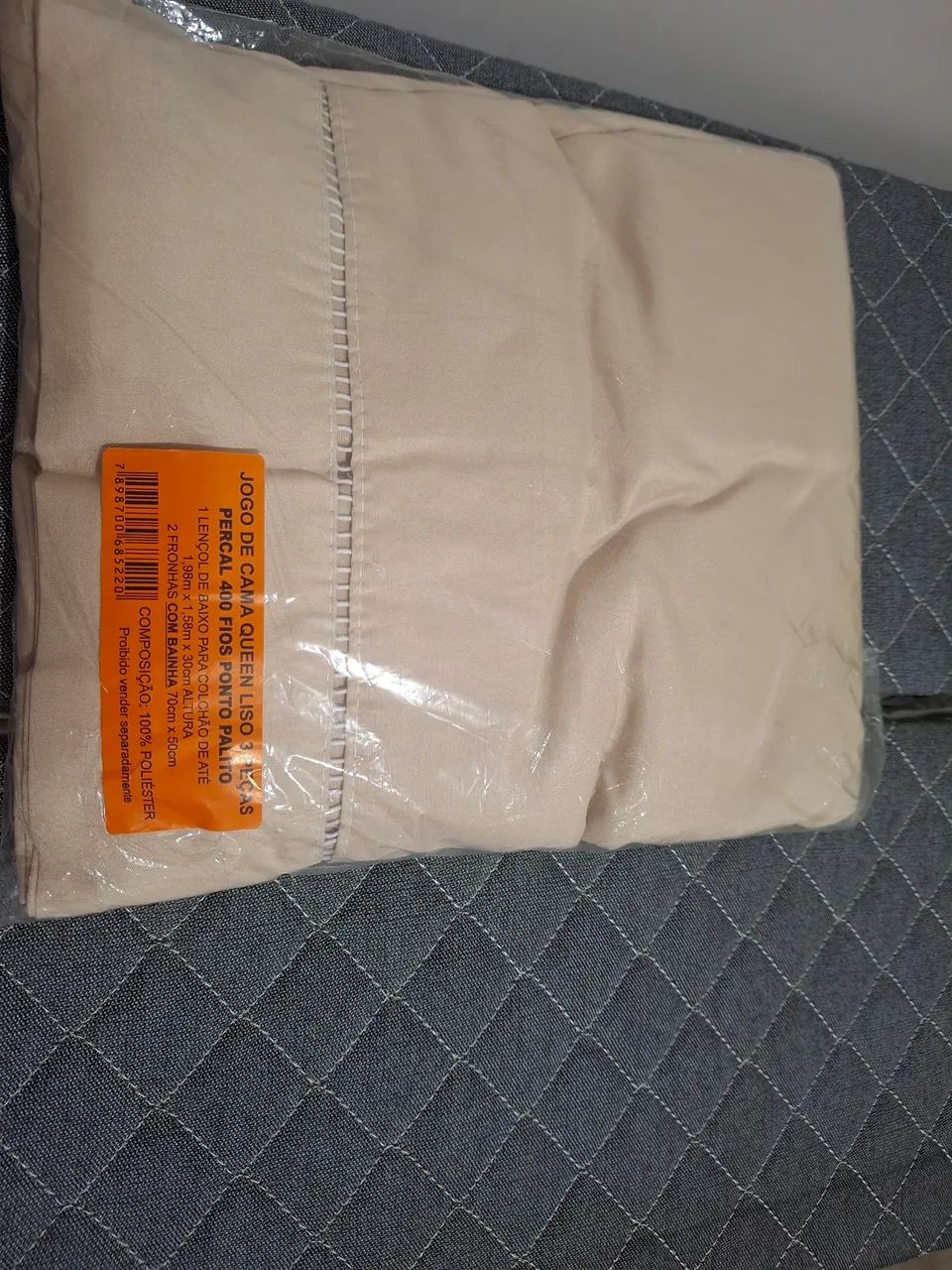 Vende cama queen mais jogo de lencol - Foto 3