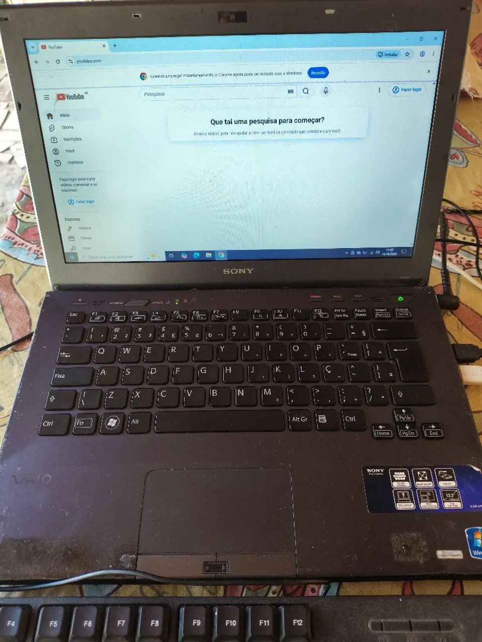 Notebook Sony vayo i5 6GB 