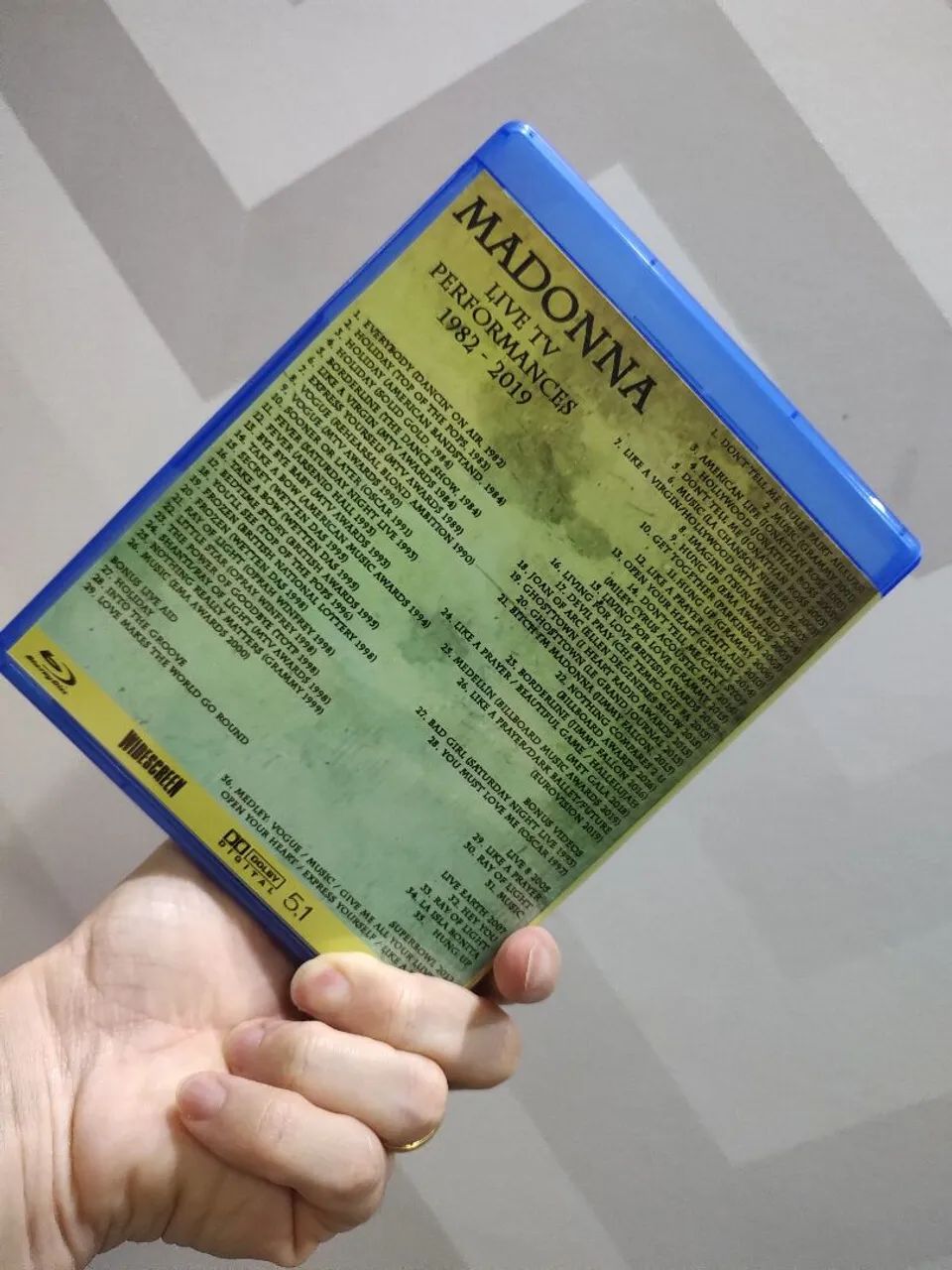 Blu-Ray Performance Madonna Duplo. - Foto 2