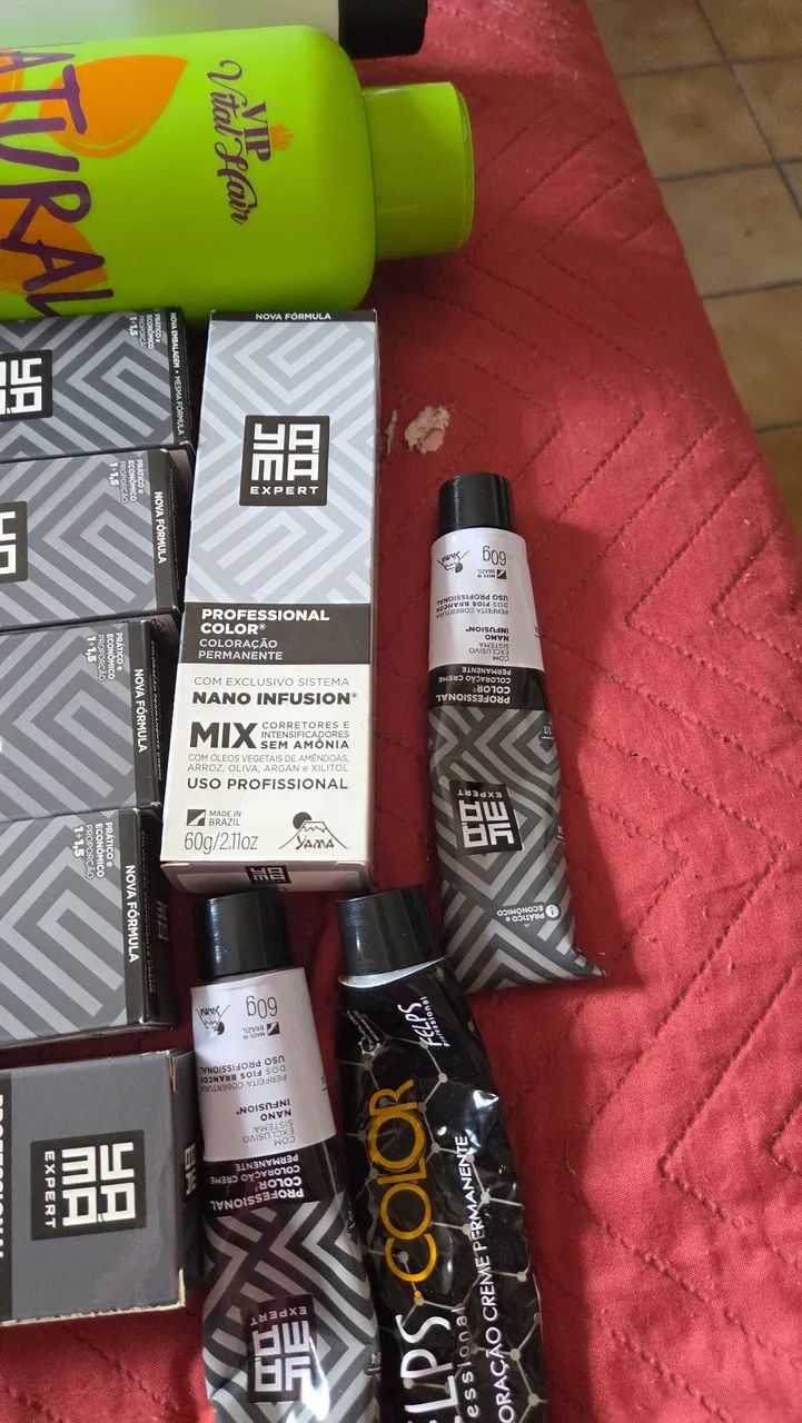 Kit de tinta profissional e progressivas - Foto 2