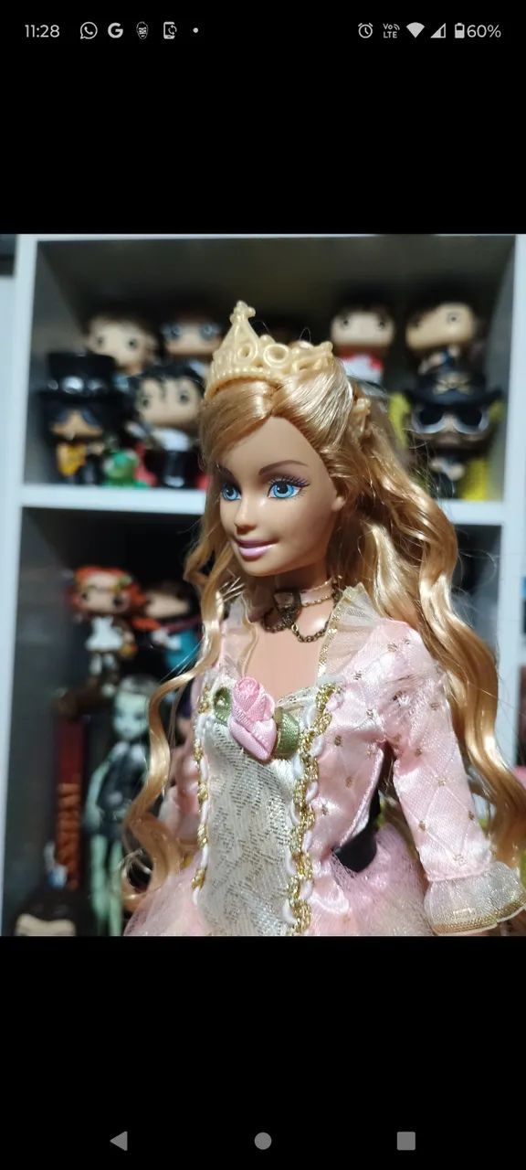 Boneca Barbie Anelliese A Princesa e a Plebéia  - Foto 3