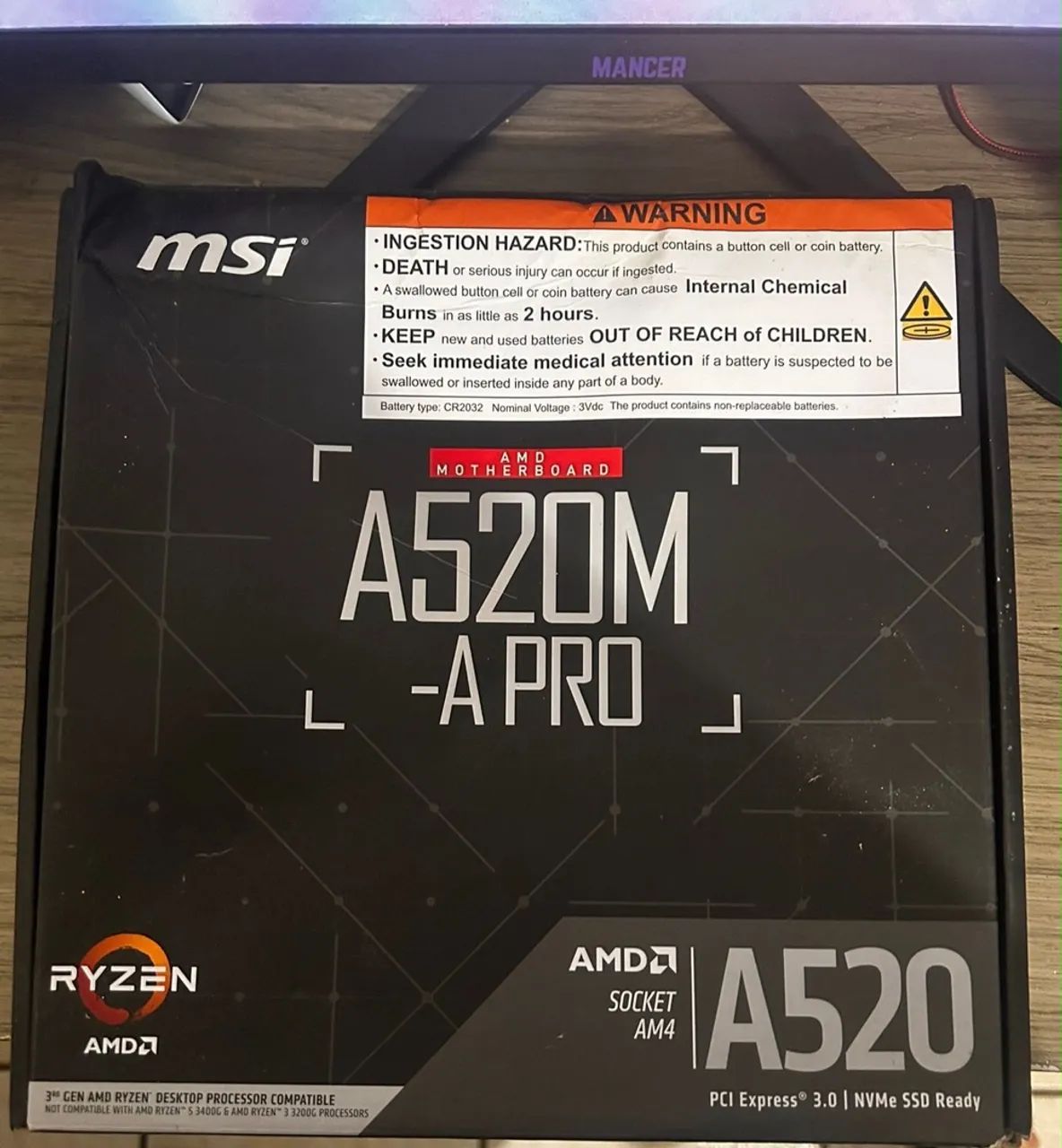 Placa mãe A520m