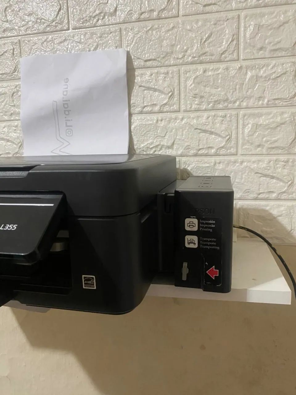 Impressora EPSON L355 c/ Bulk Ink - Foto 4