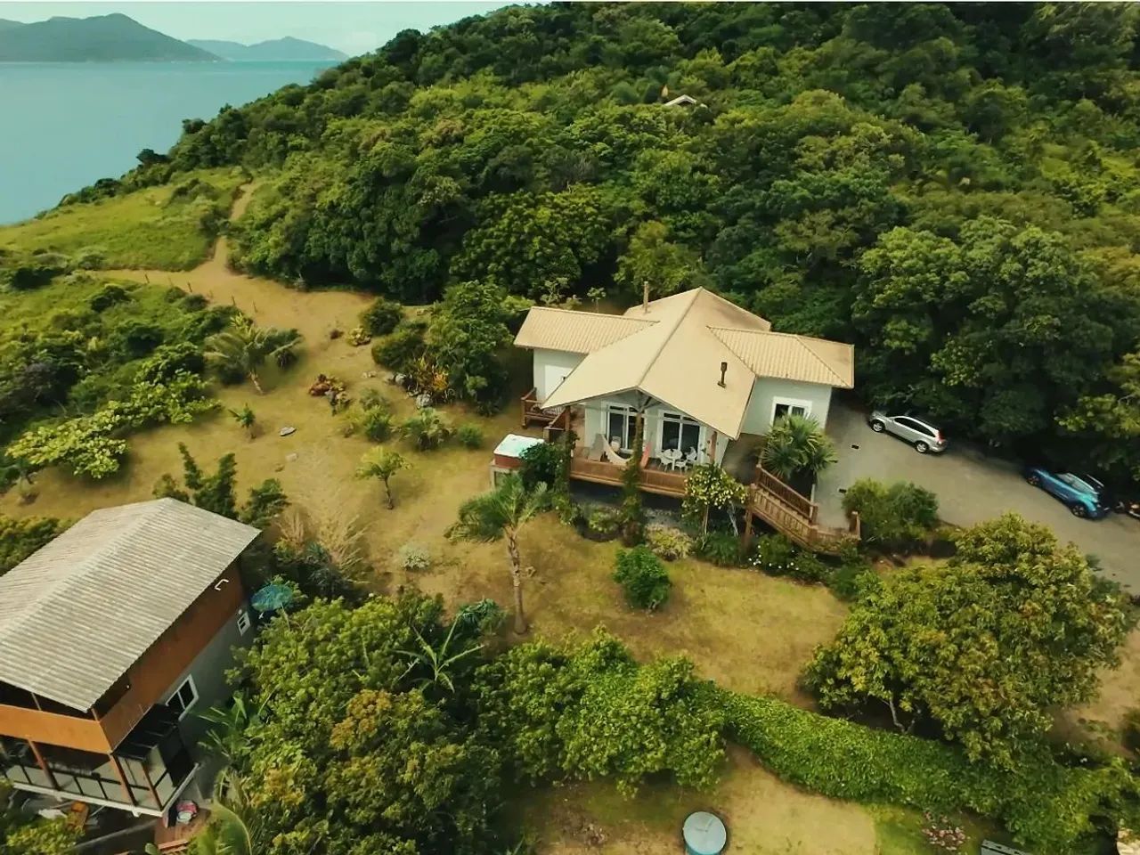 Casa Frente Mar Com Terreno com 16.236m2 - Praia da Pinheira - Foto 2