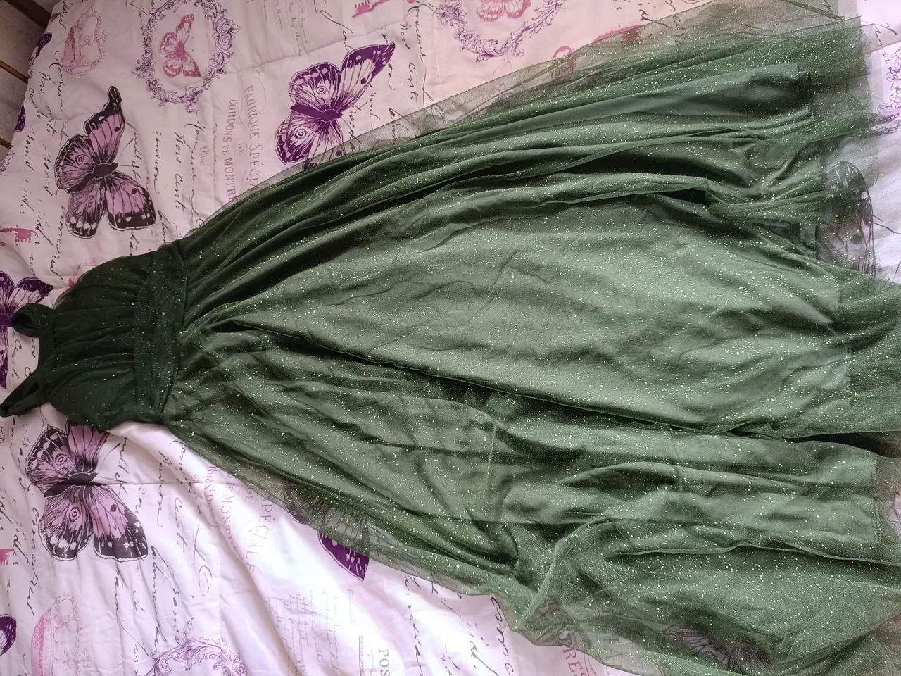 Vestido de festa,verde oliva. - Foto 3
