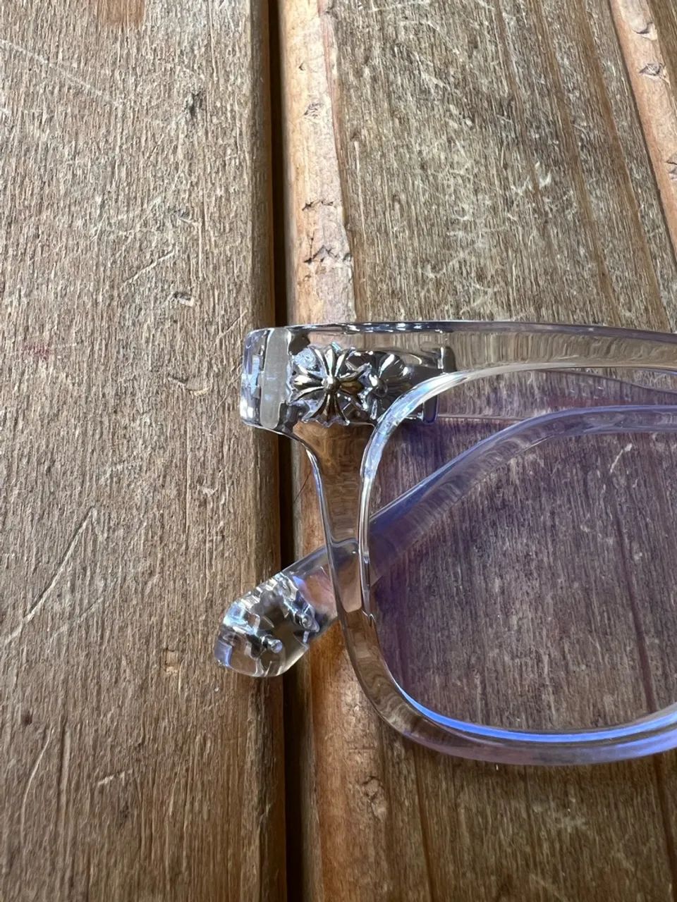 Óculos Chrome Hearts 2273 Transparent  - Foto 4